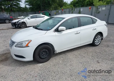 2015 Nissan Sentra Sv from USA, damaged, VIN 3N1AB7AP2FY292223